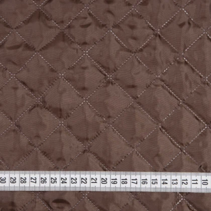 Тканин утеплители - Синтепон 100g термопай 3см*3см с подкладкой 190т коричневый 3
