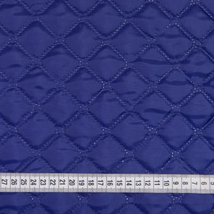 Тканин утеплители - Синтепон 100g термопай 3см*3см с подкладкой 190т темный электрик 3