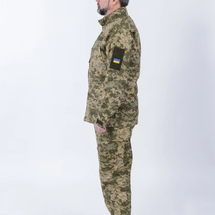 Тканини комплекти одягу - Костюм літній польовий камуфльований піксель розмір 52/зріст 176-181 3