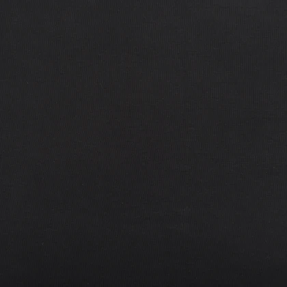 Тканин стрейч - Трикотаж оуша рубчик браш черный 3