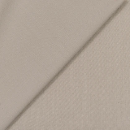 Тканин шерсть, полушерсть - Костюмная HIGH GABARDIN серо-бежевая 4