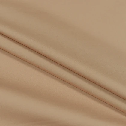 Тканин хлопок смесовой - Сорочечная цвет кэмел