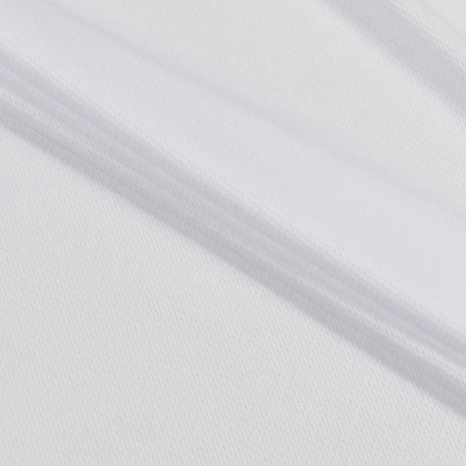 Тканин пике - Микролакоста белая БРАК