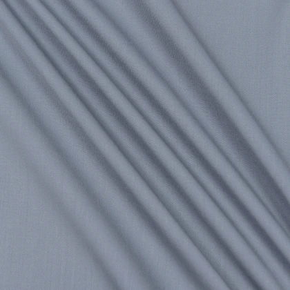 Тканин для брюк - Костюмная HIGH GABARDIN серо-голубая 2