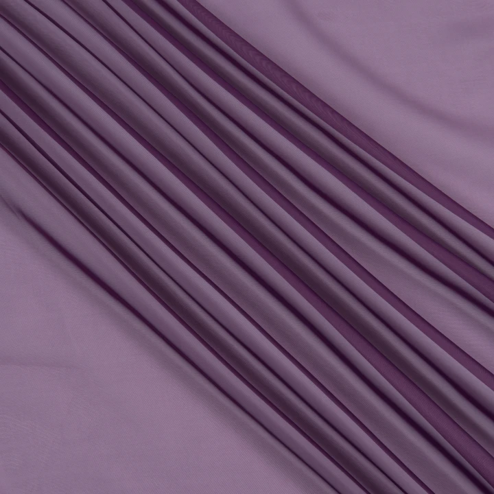 Тюль вуаль фиолетовый
