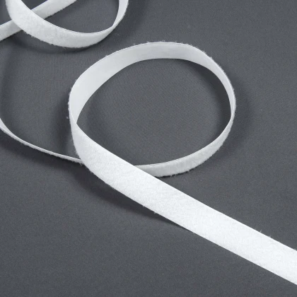 Тканини фурнітура і аксесуари для одягу - Липучка Велкро пришивна м'яка частина біла 40мм/25м 2