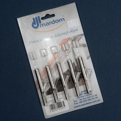 Тканин тк outlet фурнитура - Крокодильчик круглый (5шт/упак) 2