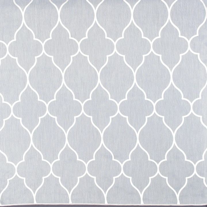 Тюль жаккард Милан св.серый с утяжелителем