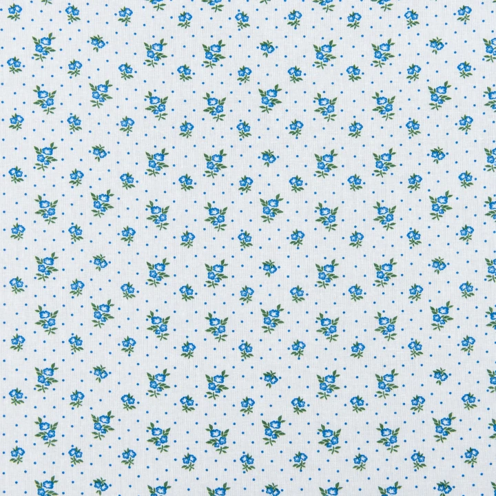 Ситец 67-ТКЧ голубой
