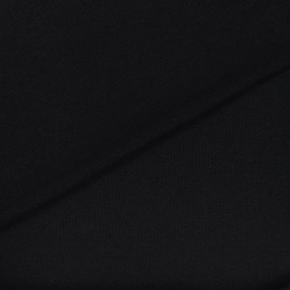 Тканин тк outlet ткани - Ластичное полотно черное 85см*2 4