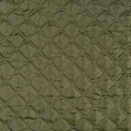 Тканини утеплювачі - Синтепон 100g термопай 3см*3см з підкладкою 190т хакі 2
