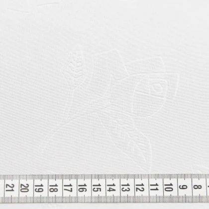 Тканин тк outlet ткани - Микрофибра 3D EMBOSSED  отбеленная 3