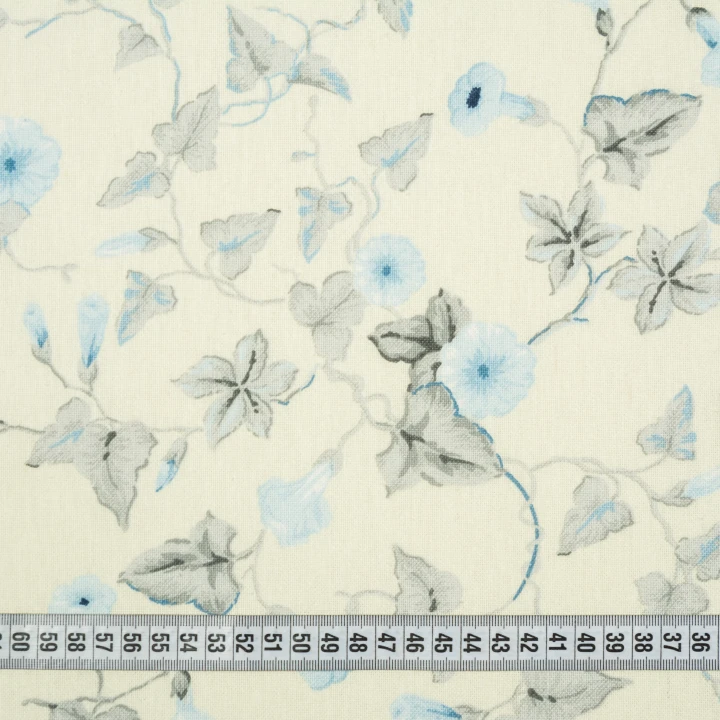 Декоративна тканина панама Артіко іпомея блакитний