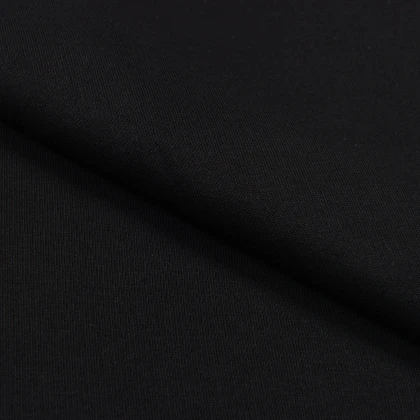 Тканин футер трехнитка - Футер 3х-нитка с начесом черный