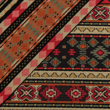Тканин хлопок смесовой - Ткань скатертная  ТДК-Ж-224-А вид 3 Устина 4