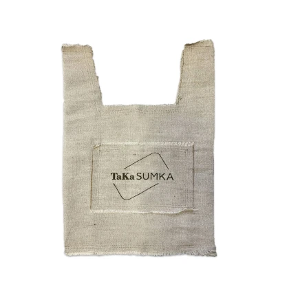 Тканин сумка шоппер - Шоппер TaKa Sumka  брезент суровый 68х48х15