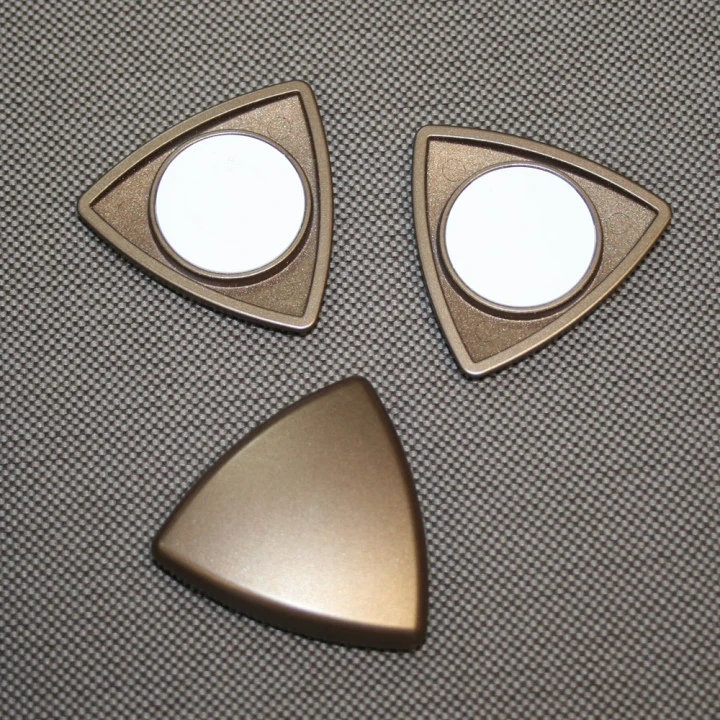 Магнит TRIANGLE MAT 47/7 металл античная медь (упак.2шт)