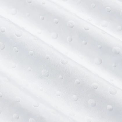 Тканини ненатуральні тканини - Мікрофібра  3D EMBOSSED  відбілена