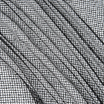 Тканини сітка - Тюль сітка Еліза чорний 2